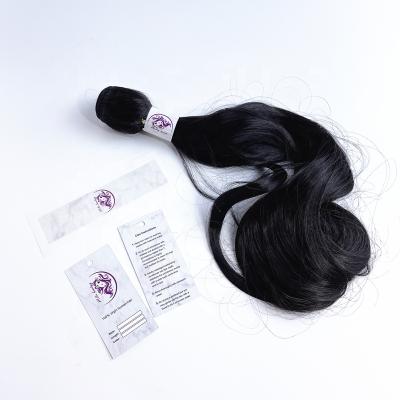 China Waterproof Custom Logo Printing Private Label Hair Extensions Hair Extension Labels For Hair Products for sale