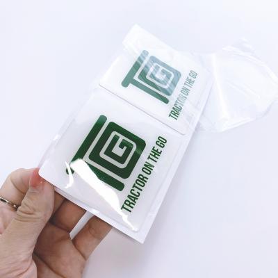 China 3d printing poly dome high quality custom waterproof gel sticker clear epoxy stickers for sale