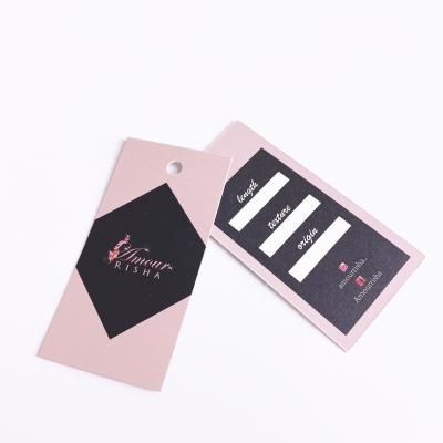 China Custom Recyled Watch Hang Tag Strings Personalized With Packaging Jewelery Hang Tags for sale