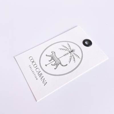 China Custom Recyled Hair Extension Hang Tag Strings Personalized With Clothes Hang Tag for sale