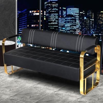 China Durable Material Comfortable Sofa Waiting Chairs For Salon Reception Chair Chair Waiting Beauty for sale