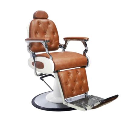 China Metal Barber Chair Antique Barber Chair Barber Shop Equipment And Salon Furniture Durable Beauty Hardware for sale