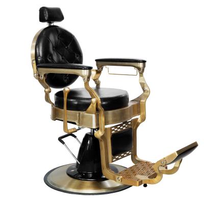 China Wholesale Top Vintage Barber Chairs Extended Antique Durable Barber Chairs Hair Salon Furniture Low Barber Chairs Durable Estimate Material for sale