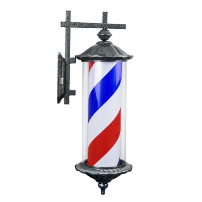 China Barber Shop Sign Pole Rotating Salon Furniture Beaty Barber Shop Furniture Pole Other Waterproof Barber Pole Equipment Barber Shop Equipment for sale