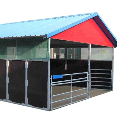 China Farms Plywood Filled Galvanized Poultry Farming Equipment cattle or cald house animal cage for sale for sale