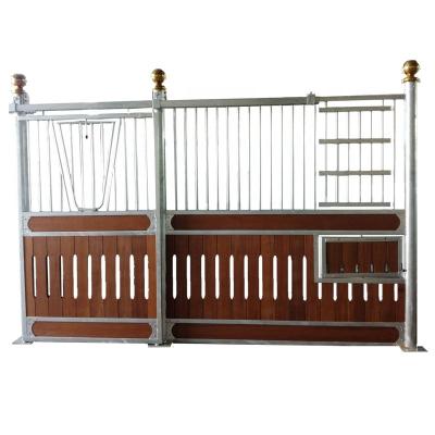 China Farms China Factory Bamboo Infilled Used Horse Equipment Horse Steel Indoor Stalls Horse Stable for sale