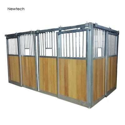 China Classic China factory supplied  Horse Stable Pony Horse Stall Horse House With Bamboo and sliding door in small size for sale