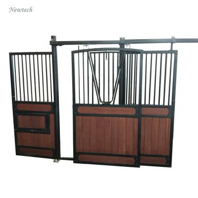 China Farms Indoor luxury horse stable horse equipment products with stainless steel feeder for sale