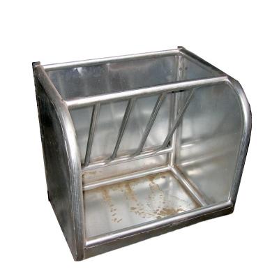 China Farms Galvanized Horse Equipment Horse Hay Feeder With Movable Cap for sale