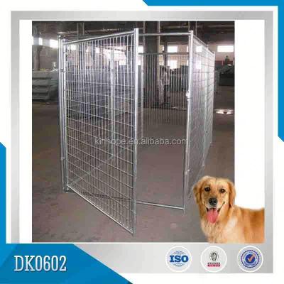 China Sustainable Galvanized Large Clamps Linked Dog Run Kennel Fence for sale