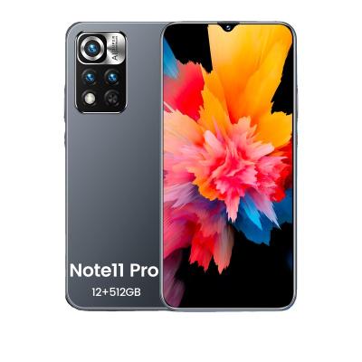 China Wholesale Fingerprint NOTE 11 PRO Long Standby 6.7Inch High Definition Face Recognition Smartphone 12GB+512GB Android Mobile Phone for sale