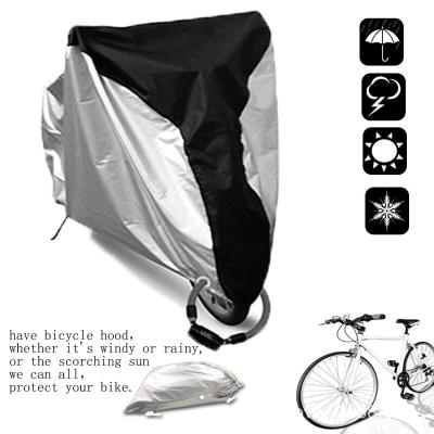 China Mountain Bikes Bicycle Cover S 190T Polyester Tuff Mountain Bike Sunshade Motorcycle Cover 210D Oxford Fabric Rain Sun Dust Polyester Bike Cover for sale