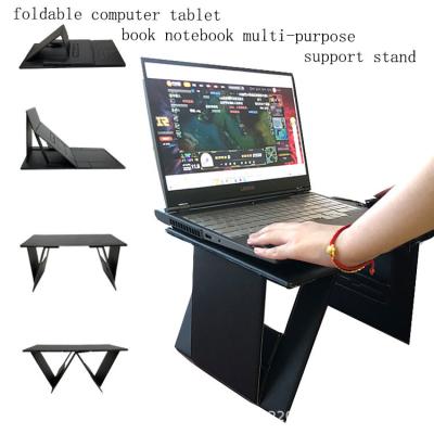 China Foldable Universal Folding Portable Mobile and Computer Desk Mini Stand Book Notebook Small Retractable Table for sale