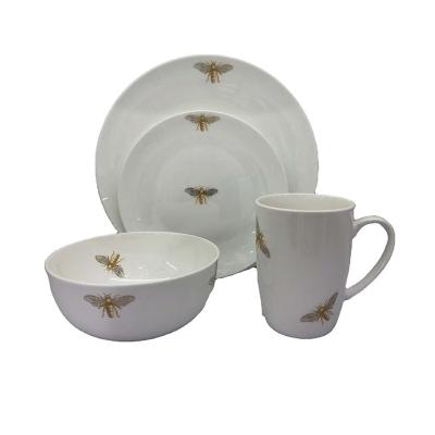 China CLASSIC factory price coffee cup and saucer set porcelain coffee cups and saucers for sale