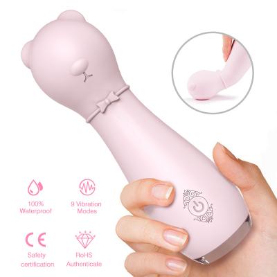 China Handheld Electric Cervical Magic Wand Massager Head Body Leg Shoulder Scalp Neck Massager Body Massager Vibrator for sale