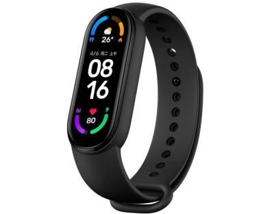 China Original Smart Band 6 Wristband1.56 Inch AMOLED Screen Support English MI Smartwatch MI Band 6 for sale