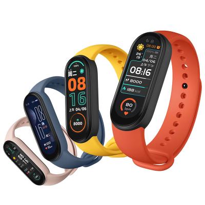 China Xiaomi MI Smart Band 6 Touch Screen BT 5.0 Wristband Fitness Wristband Original Xiaomi MI Band 6 APP Control 2021 NEW for sale