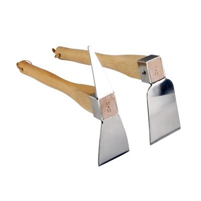 China Dual Function Shovel Hoe Stainless Steel Hoe Garden Digging Garden Tool for sale