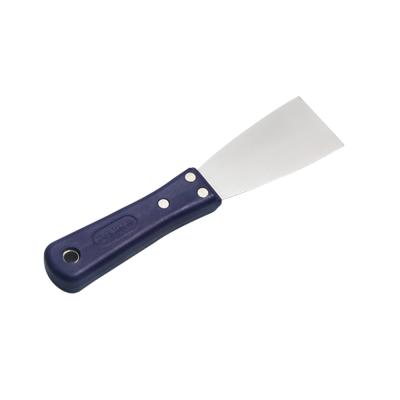 China Stiff Type Handle Stainless Steel Rubber Putty Knife for sale