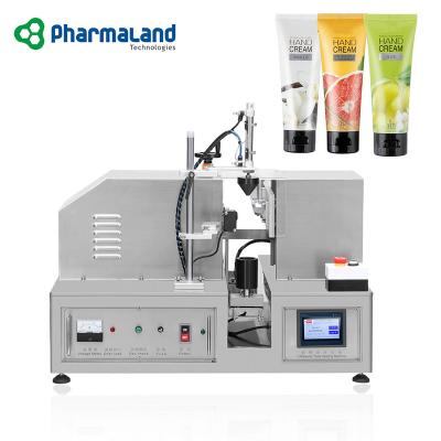 China PHX-007 Ultrasonic Plastic Food Toothpaste Pharmacy Cream Aluminum Cosmetics Tube Sealing Machine for sale