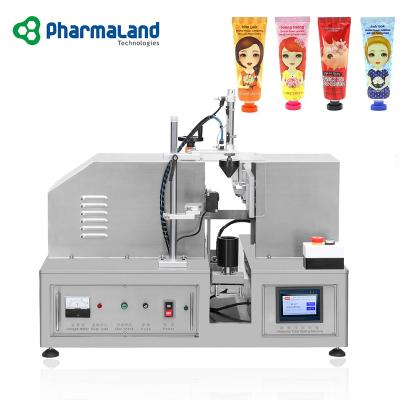 China PHX-007 Food Tube Sealing Machine Maker Ultrasonic Plastic Soft Cosmetic Toothpaste Tube Ultrasonic Sealing Machine for sale