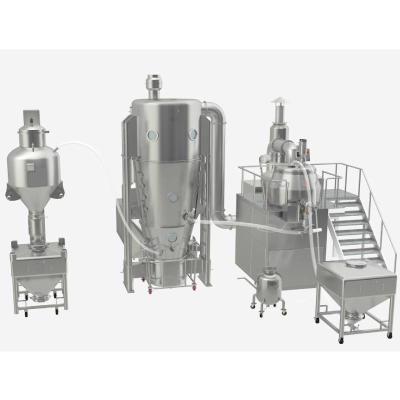 China Medicine Curing Drying Machine High-efficient Boiling Pharmacy Dry Granulator for sale