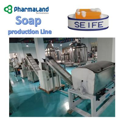 China High Quality Hotels Hand Soap Making Machine Small Line Mini Toilet Soap Making Machine Production Line for sale