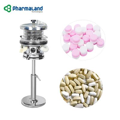 China PSZ-300A Pharmaland Factory Tablet De-rag Machine Tablet De-Cloth and Top-Down Polishing Machinery for sale