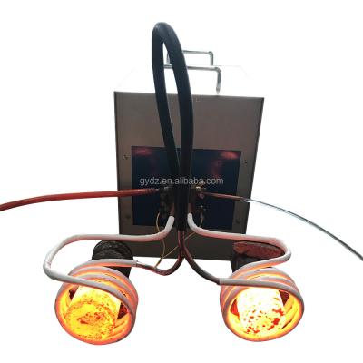 China Portable Industrial Heating 25KVA Medium Frequency Induction Heater for sale