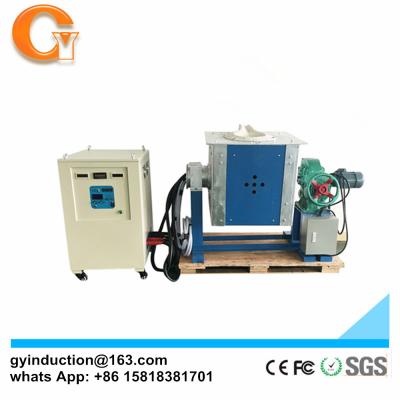 China Energy Saving Made In Porcelain IGBT Induction Melting Furnace For Metal Foundry for sale