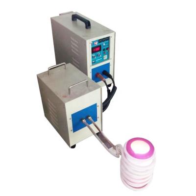 China 15KW Energy Saving Portable High Frequency Mini Induction Heater Furnace for sale