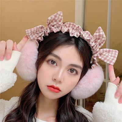 China Wholesale Cute Warmer Gifts Girl Promotion Winter Ear Muff Fluffy Ear Warmer for sale