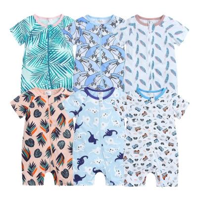 China Wholesale 2021 Summer Baby Toddler Baby Boy Rompers Body Suit New Arrivals Short Short Sleeve Baby Clothes for sale