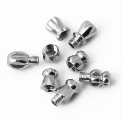 China Hardware Pan Manufacturer Silver Jewelry Screw Clasp Part For DIY Jewelry Making for sale