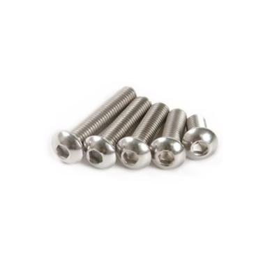 China Pan ISO 7380 Ss Hex Socket Knob Head Machine Screw M3X6 To M3X30 for sale