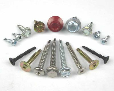 China Pan Factory Cheap Self Drilling Screw With #8 Joint Hex Head Self Drilling Wood On Metal Screw for sale