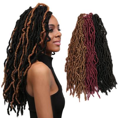 China Wholesale Synthetic Braided African Hair Extension Long Hair Crochet Braids Wig Crochet Wig for sale