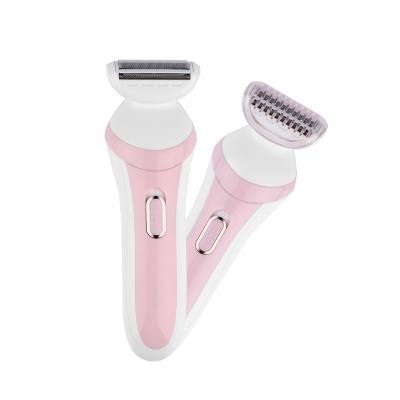 China Hotel Warehouse Mini Painless Women Trimmer Epilator Bikini Hair Trimmer Facial Shaver for sale