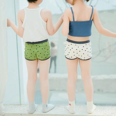 China Wholesale Kids Boxer Briefs Unisex Cotton Underwear Spotted 6 Colors Panties Girls and Boys New boxers for sale