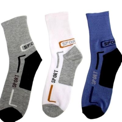 Cina Athletic Black Men Sports Socks Knitted Technology Zhengpin Zpwz2009039 For Spring in vendita