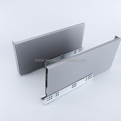 China Easy Installation Anti-fingerprint 14mm Luxury Slim Tandem Box For Sideboard for sale