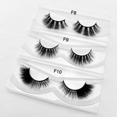 China Thin Soft Hair Mink Eyelashes Vendor Wholesale Natural Mink Eyelash from jinbang (no allergies) with eyelash packing box custom for sale