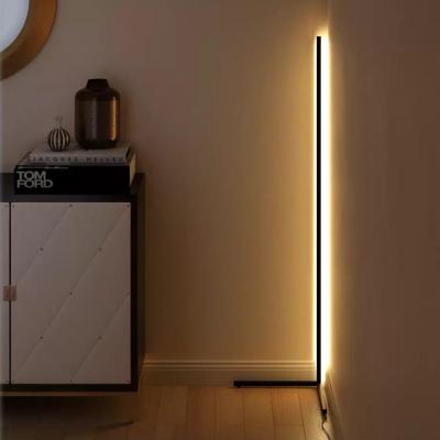 China Remote Control Corner Atmosphere LED Night Floor Lamp Newest Style Minimalist High Quality Minimalist Design for sale