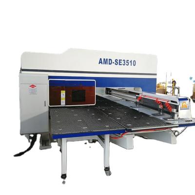 China Metal Sheet Stamping Pneumatic Window Blind CNC Turret Punch Press Punching Machines for sale