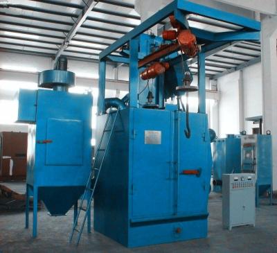 China CE Certificated Steel Plate Hook Shot Blasting Machine Q378 Hanger Abrator for sale