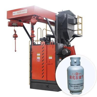 China Factory Liquefied Gas Cylinder Shot Blasting Machine for sale