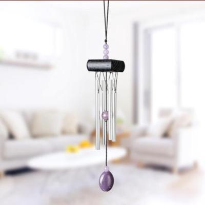 China Country Wholesale Country Wholesale Metal Wind Chime Home Door Decoration Gift Car Wind Chime Tubes Aluminum Pendant for Garden Patio Decor for sale