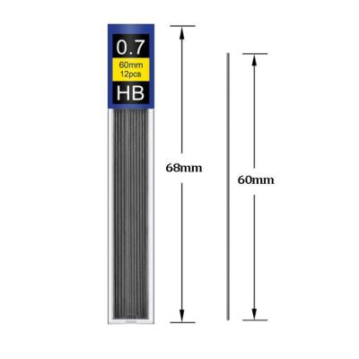 China Europe 0.7mm HB Cut Resistant Mechanical Pencil Fill 2.0mm HB Eraser Sharpener For Drafting Drawing Writing Shading Art Sketching for sale