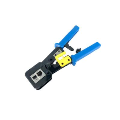 China Crimping For RJ11 RJ12 RJ45 Crimping Crimp Tool RJ45 Gateway Through Modular CAT6 Cat5e Cat5 Crimping For Tool Kit For Regular RJ45 / RJ12 Gateway Through Copper Crimp Tool for sale