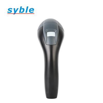 China Global Hot Selling PC+ABS Syble 2D Code Scanner CMOS Barcode Scanner QR Handheld Cable Reader Scanning Gun for sale